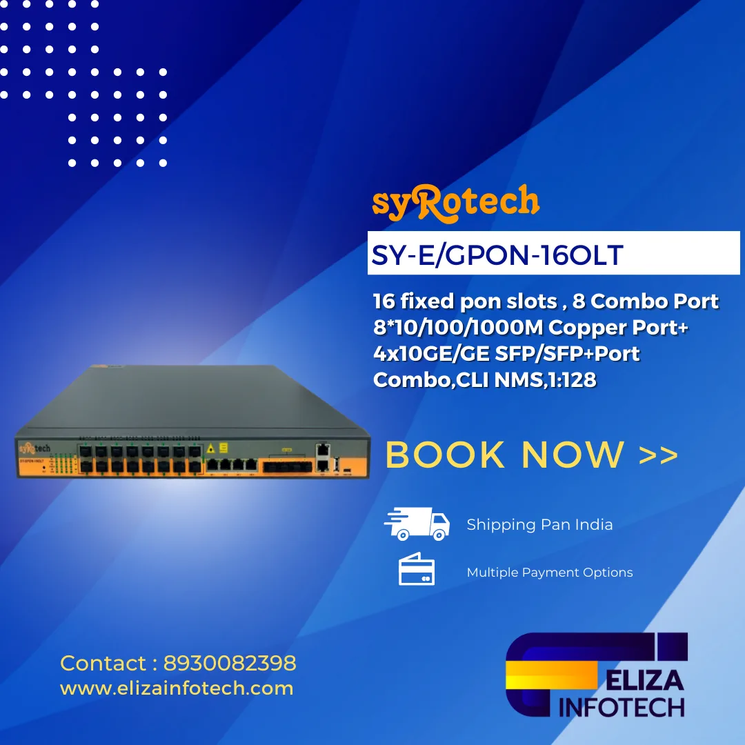 SY GPON 16OLT - syrotech 16 Port GPON OLT