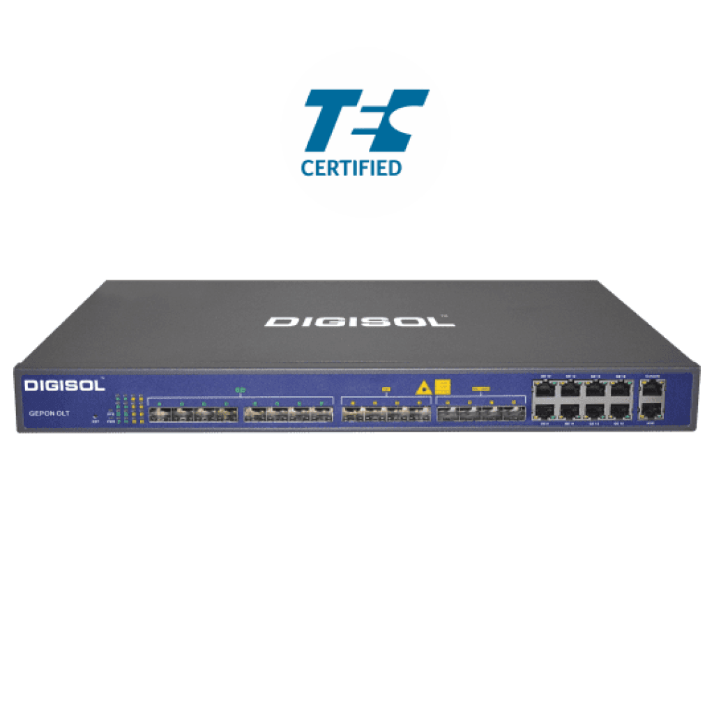Buy Dg-go4208-12e4sfpp – Digisol Gepon Olt (Optical Line Terminal) - Genuine Networking Hardware from Eliza Infotech Panipat