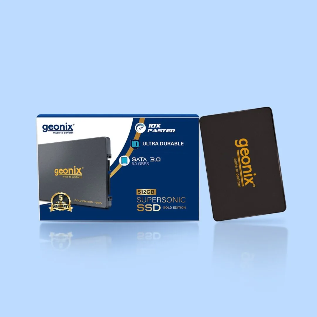 Geonix Sata 2.5" 512gb Internal Ssd With Sata 6gb/s | Read/write Speed Upto - 570/500 Mb/s | Compatible With Pc And Laptop