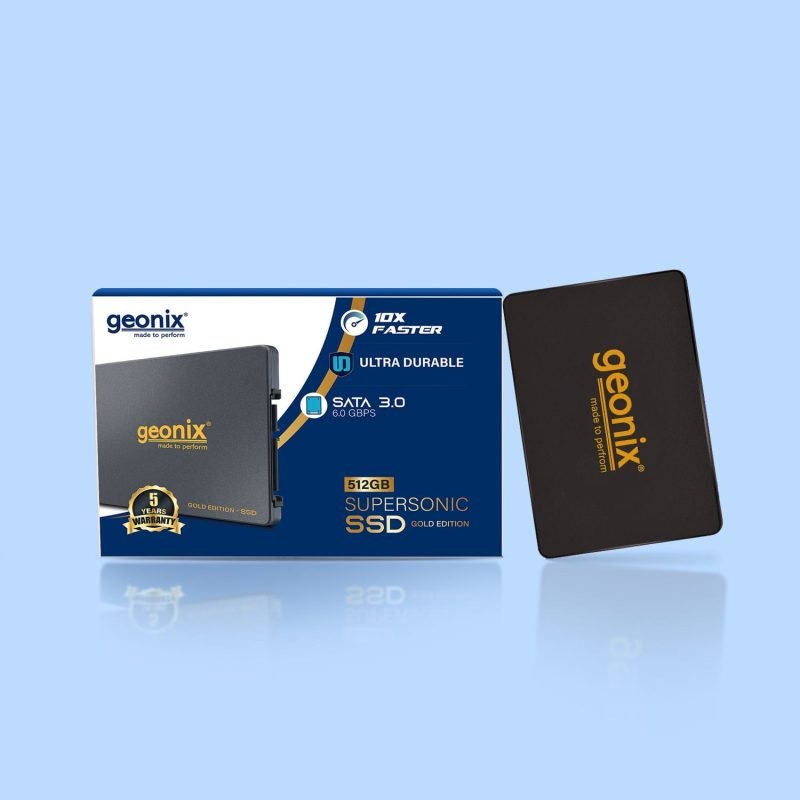 Buy Geonix Sata 2.5" 512gb Internal Ssd With Sata 6gb/s | Read/write Speed Upto - 570/500 Mb/s | Compatible With Pc And Laptop - Genuine Networking Hardware from Eliza Infotech Panipat