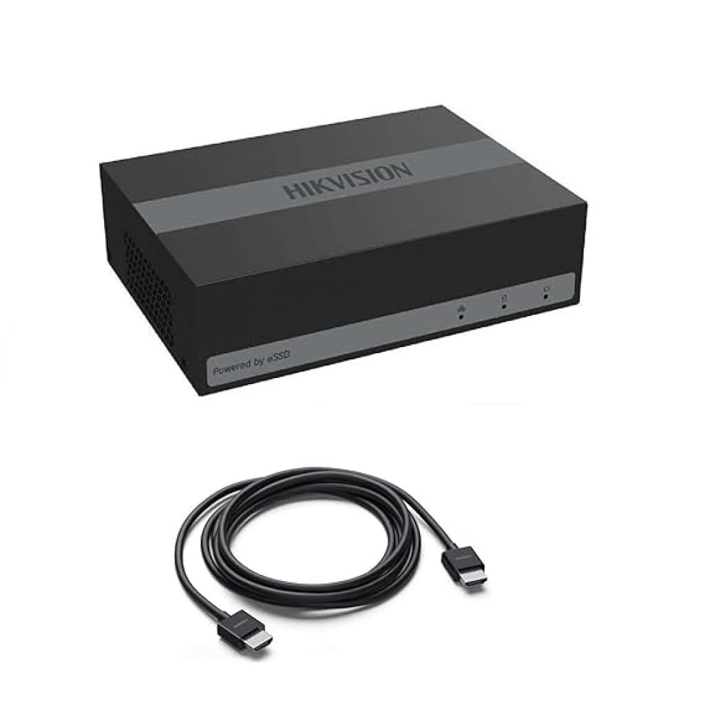 Buy 4channel E- Dvr With 500gb Ssd Hik -biometric -ds -kit320mfwx Hikvision E-dvr - Genuine Networking Hardware from Eliza Infotech Panipat