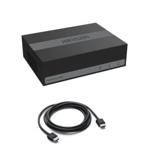 4channel E- Dvr With 500gb Ssd Hik -biometric -ds -kit320mfwx Hikvision E-dvr