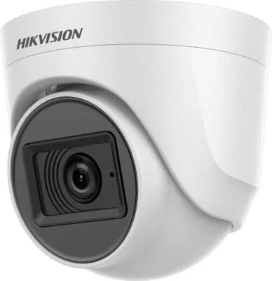 5mp Hd Dome With Mic Ds -2ce76kot-lpfs Hikvision 5mp Hd Camera