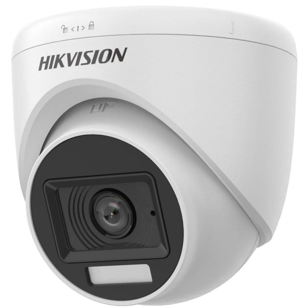 Buy 3k Dome Colour With Mic Smart Hybrid Light Ds -2ce70kfot-pfs Hikvision 5mp Hd Camera - Genuine Networking Hardware from Eliza Infotech Panipat