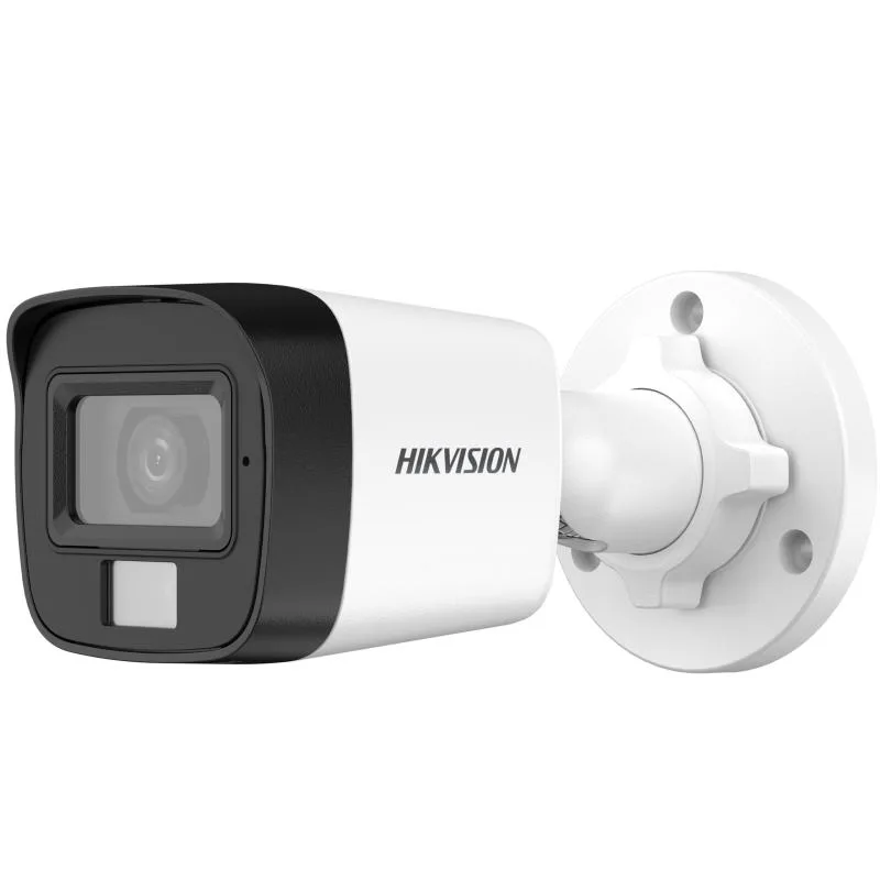 2mp Hd Bullet Colour With Mic Smart Hybrid Light Ds -2ce70dfot-pfs 3.6mm Hikvision 2mp Camera Hd