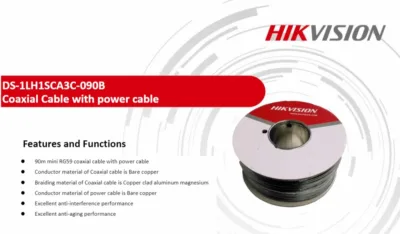 3+1cable 180mtr Ds -2fa120k-dw -in Hikvision Cable