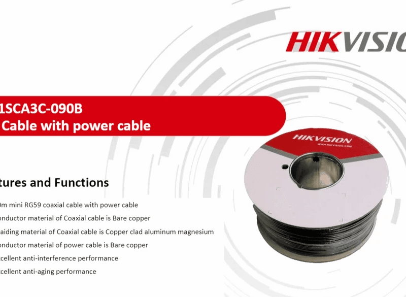 Buy 3+1cable 90mtr Ds -2fa120a-dw -in Hikvision Cable - Genuine Networking Hardware from Eliza Infotech Panipat
